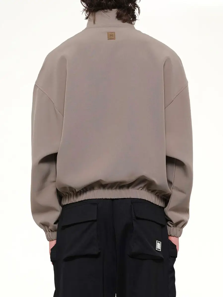AMIRI Amiri Patch Cady Track Jacket in Dark Sand | Thumbnail 5 AMIRI Amiri Patch Cady Track Jacket in Dark Sand | Thumbnail 5