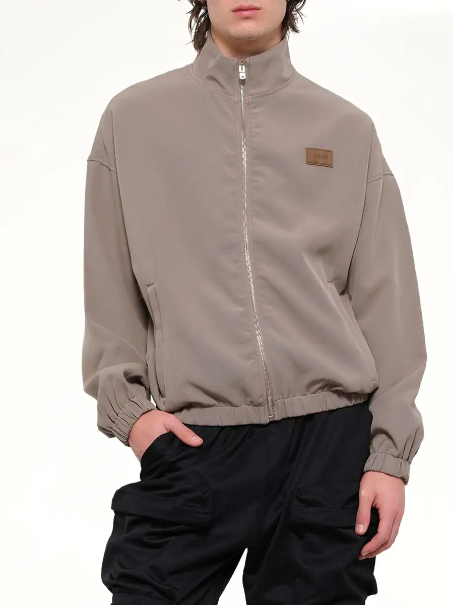 AMIRI Amiri Patch Cady Track Jacket in Dark Sand | Thumbnail 6 AMIRI Amiri Patch Cady Track Jacket in Dark Sand | Thumbnail 6