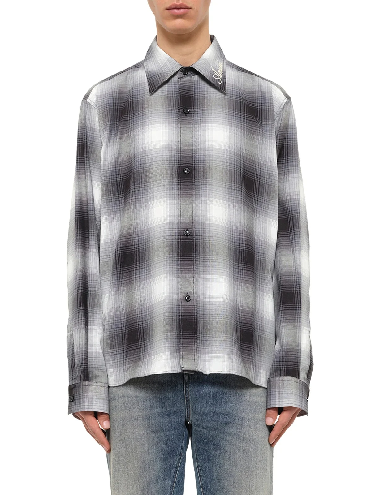 AMIRI Oversized Flannel Shirt