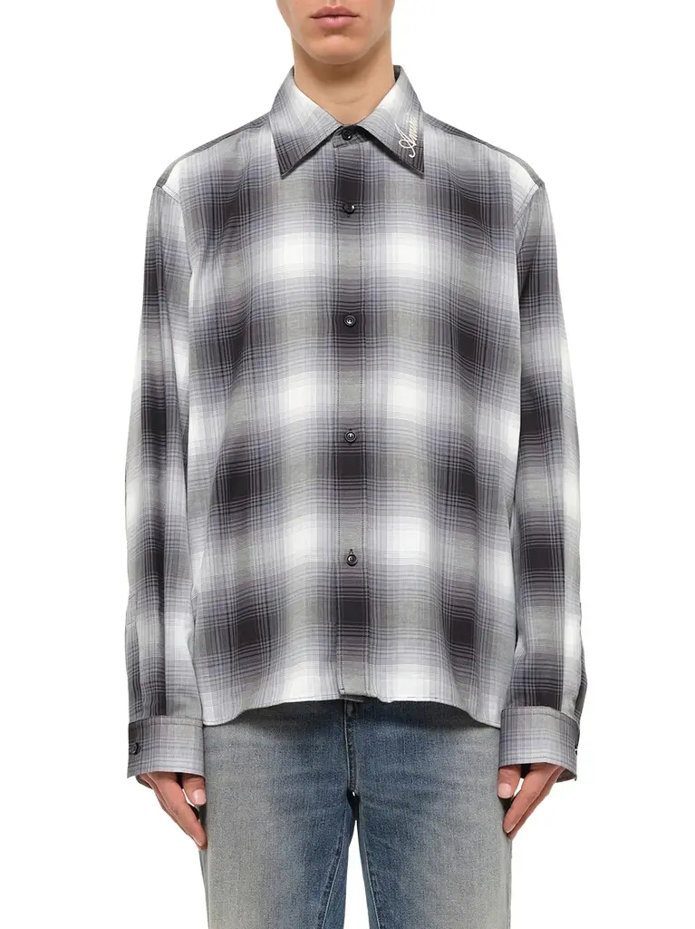 AMIRI Oversized Flannel Shirt