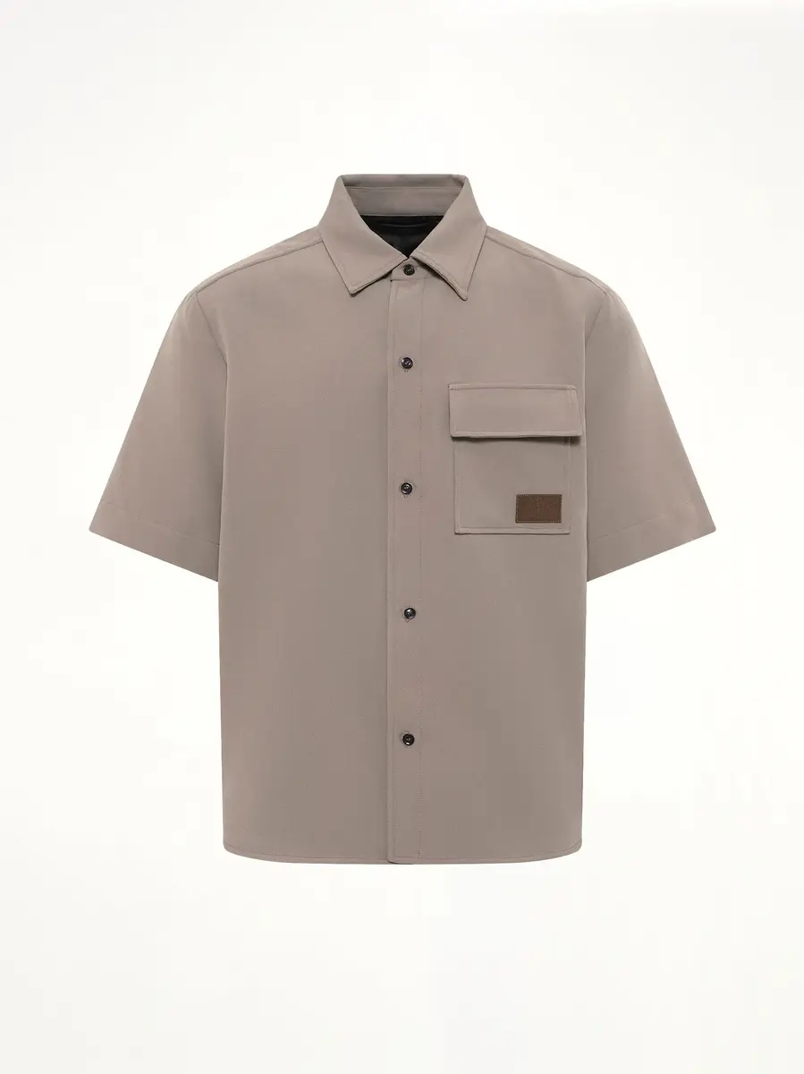 AMIRI Amiri Patch Cady Pocket Shirt in Dark Sand | Thumbnail 2 AMIRI Amiri Patch Cady Pocket Shirt in Dark Sand | Thumbnail 2
