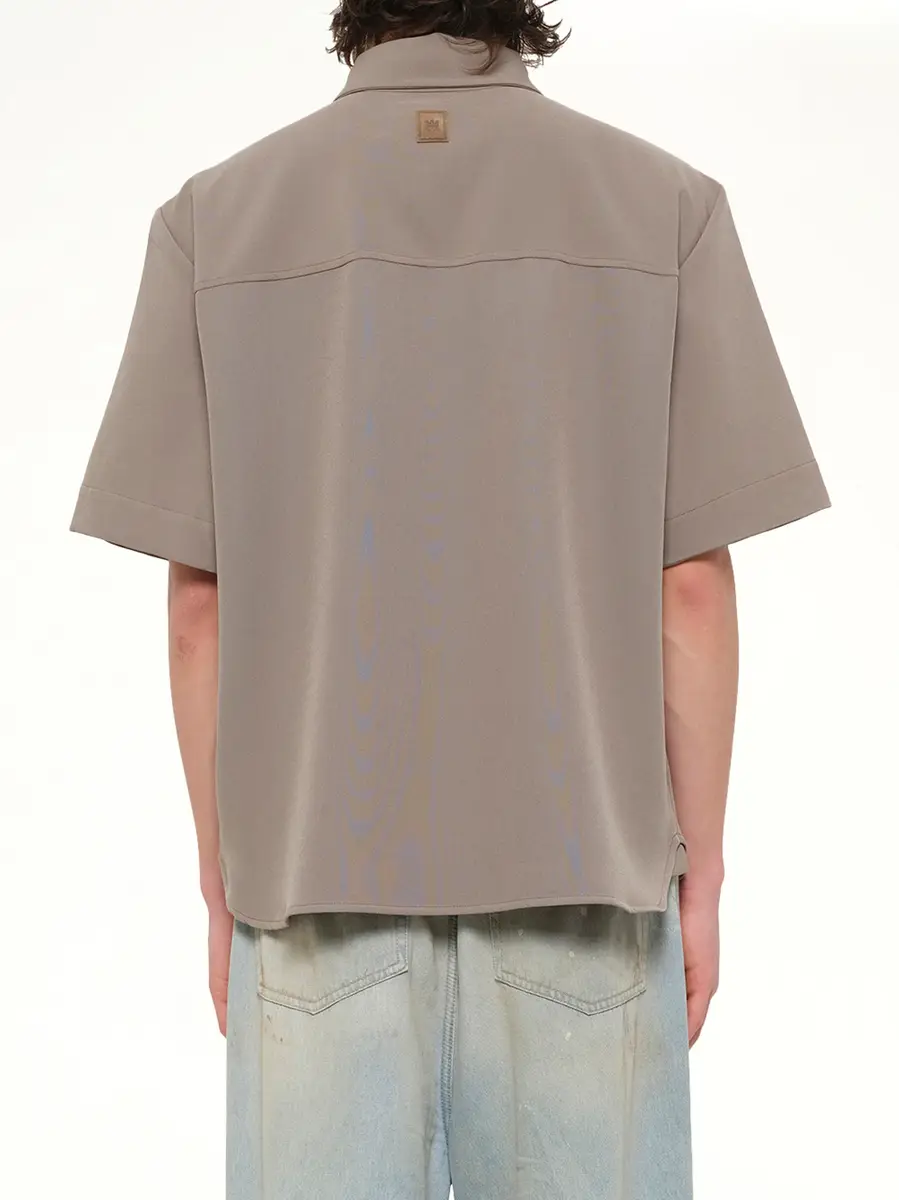 AMIRI Amiri Patch Cady Pocket Shirt in Dark Sand | Thumbnail 5 AMIRI Amiri Patch Cady Pocket Shirt in Dark Sand | Thumbnail 5