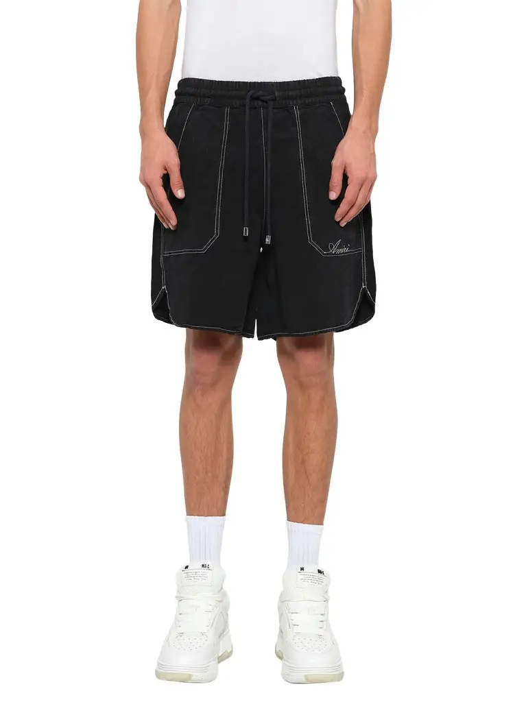 Script Linen Short Script Linen Short