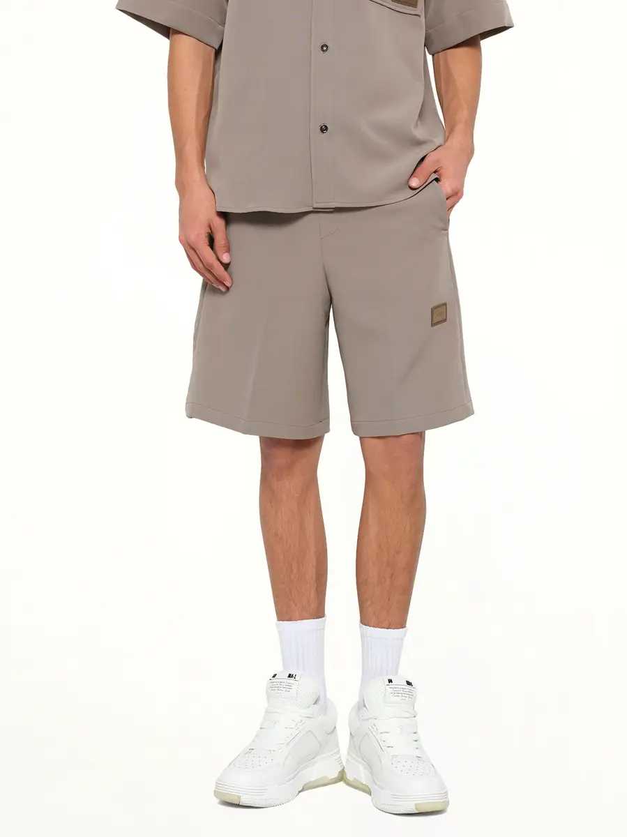 AMIRI Amiri Patch Cady Track Short in Dark Sand | Thumbnail 6 AMIRI Amiri Patch Cady Track Short in Dark Sand | Thumbnail 6