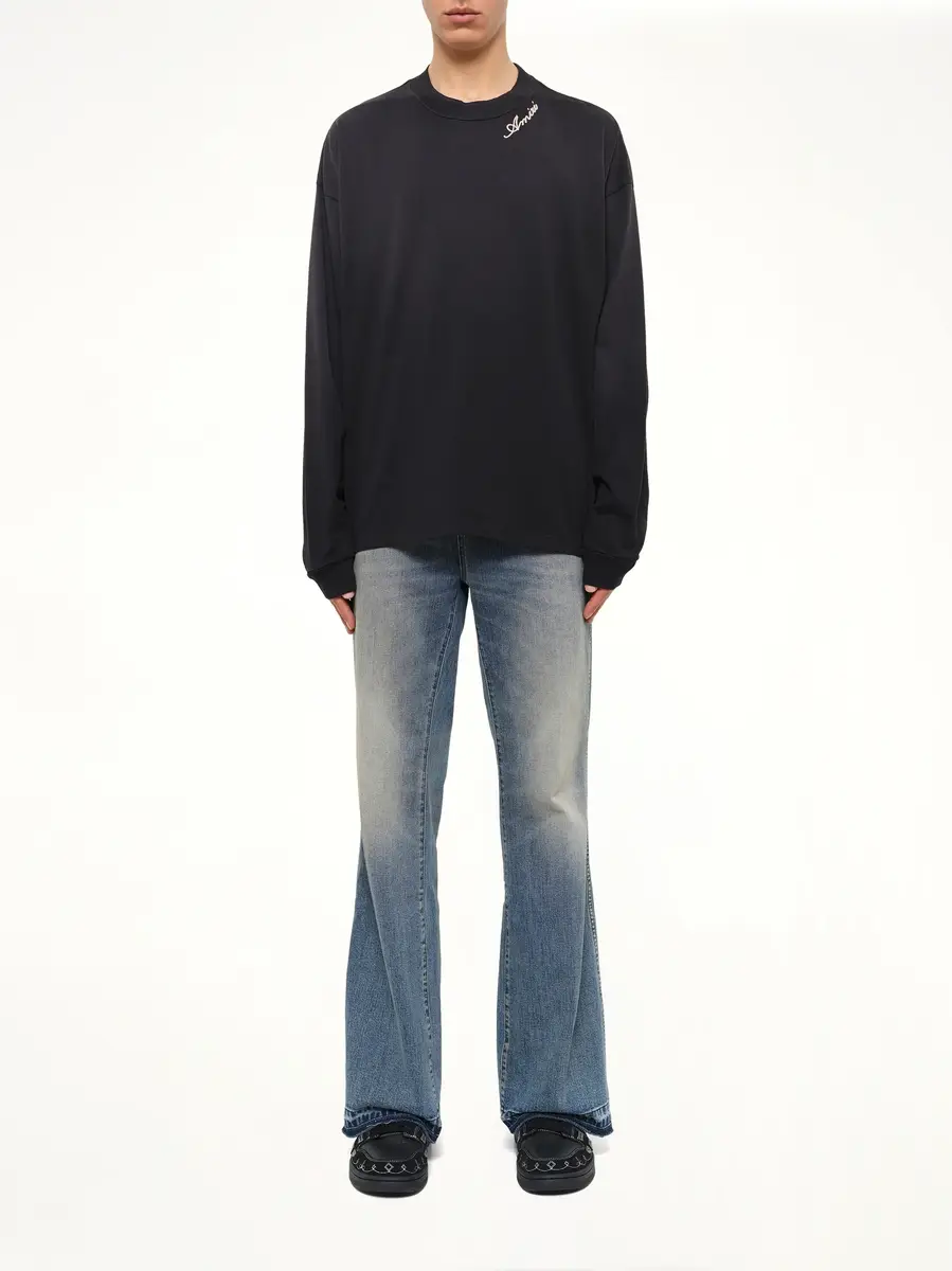 AMIRI Amiri Script LS T-shirt | Thumbnail 7 AMIRI Amiri Script LS T-shirt | Thumbnail 7