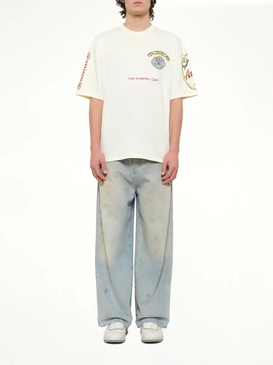 AMIRI Vista Skate T-shirt in Ivory | Thumbnail 7 AMIRI Vista Skate T-shirt in Ivory | Thumbnail 7