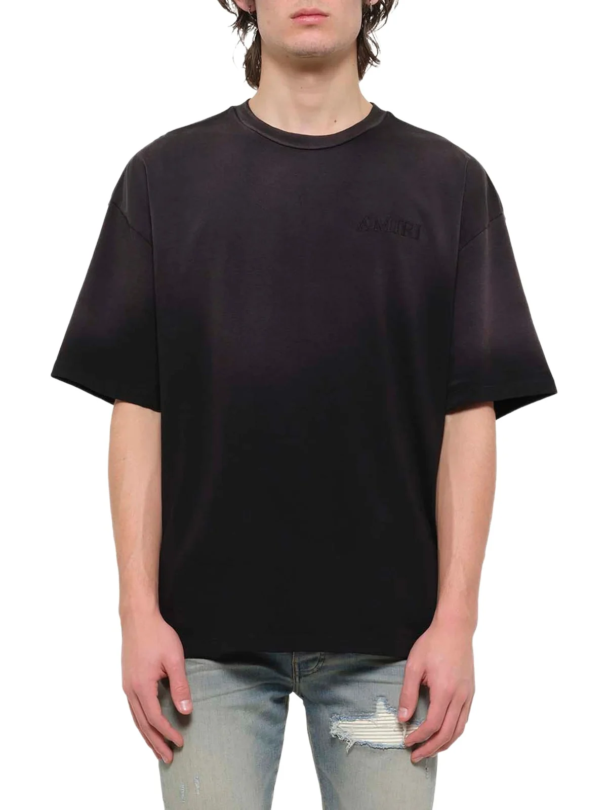 AMIRI Bandana Patch Oversized T-shirt