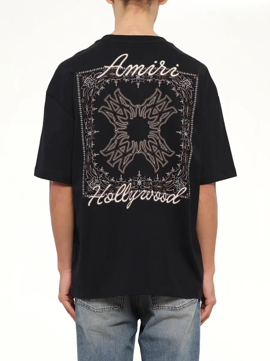 AMIRI MA Quad Bandana Oversized T-shirt | Thumbnail 5 AMIRI MA Quad Bandana Oversized T-shirt | Thumbnail 5