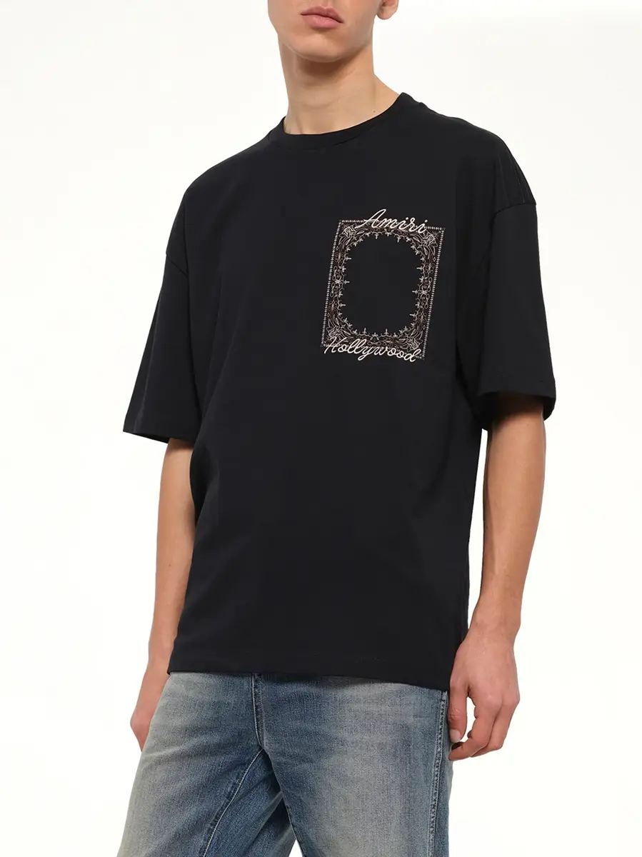 AMIRI MA Quad Bandana Oversized T-shirt | Thumbnail 6 AMIRI MA Quad Bandana Oversized T-shirt | Thumbnail 6