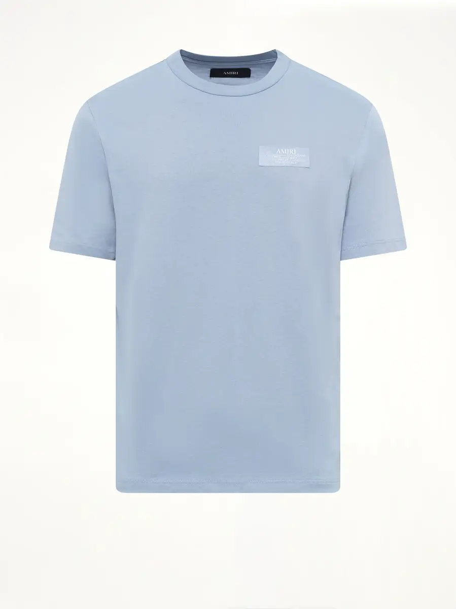 AMIRI Spirit LJ Regular T-shirt in Ashley Blue | Thumbnail 2 AMIRI Spirit LJ Regular T-shirt in Ashley Blue | Thumbnail 2