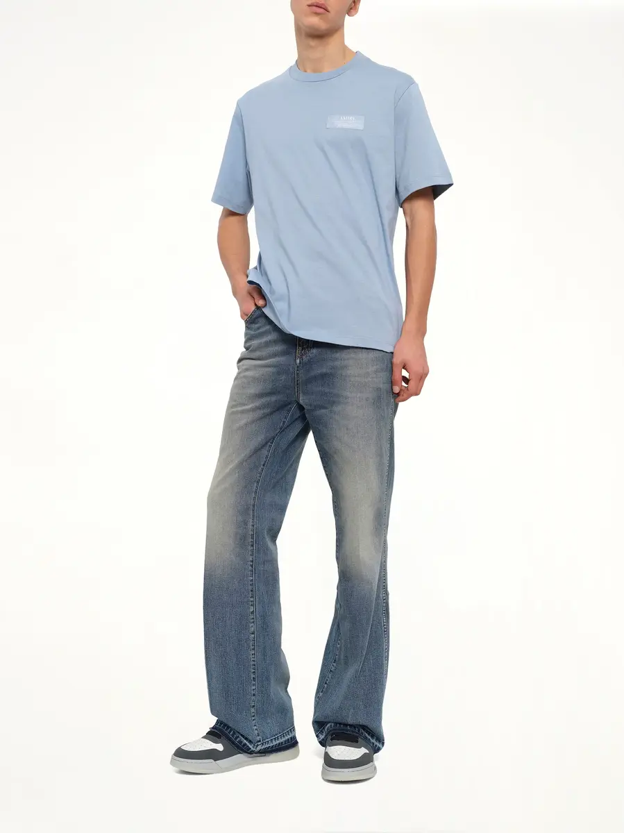 AMIRI Spirit LJ Regular T-shirt in Ashley Blue | Thumbnail 4 AMIRI Spirit LJ Regular T-shirt in Ashley Blue | Thumbnail 4