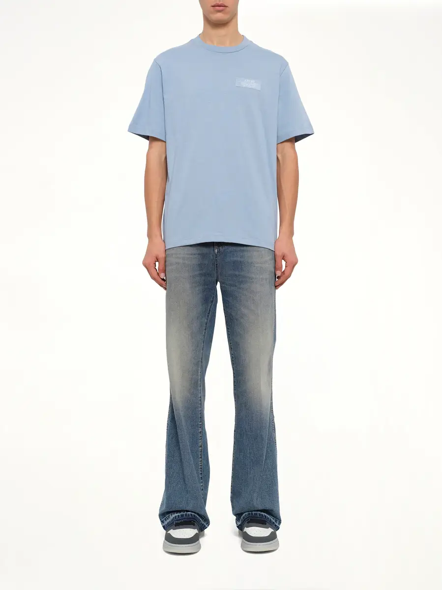 AMIRI Spirit LJ Regular T-shirt in Ashley Blue | Thumbnail 7 AMIRI Spirit LJ Regular T-shirt in Ashley Blue | Thumbnail 7