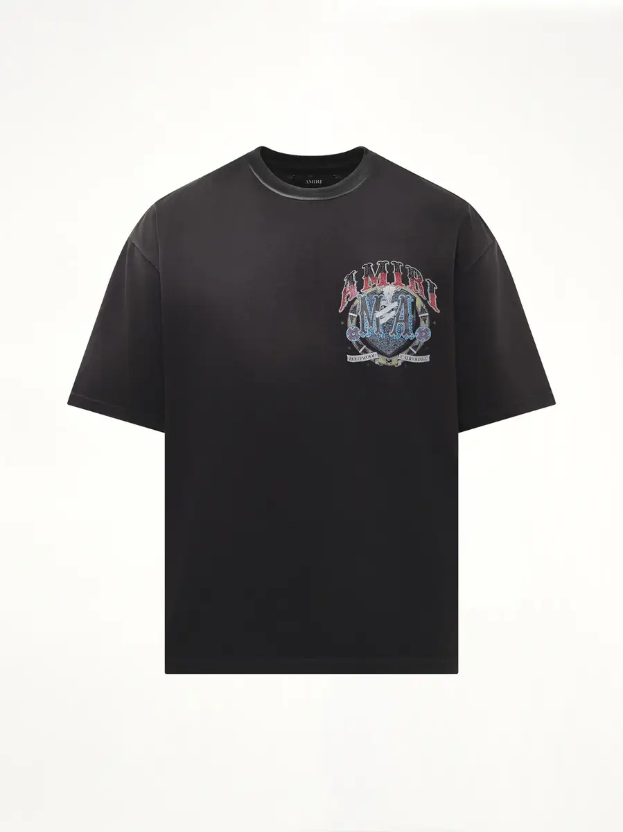 AMIRI Crystal Amiri Hollywood Oversized T-shirt | Thumbnail 2