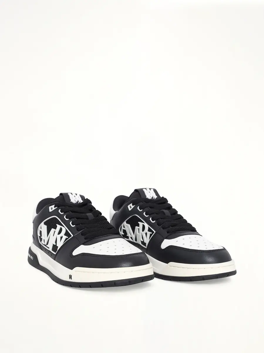 AMIRI Classic Low Sneaker in Black/white | Thumbnail 2