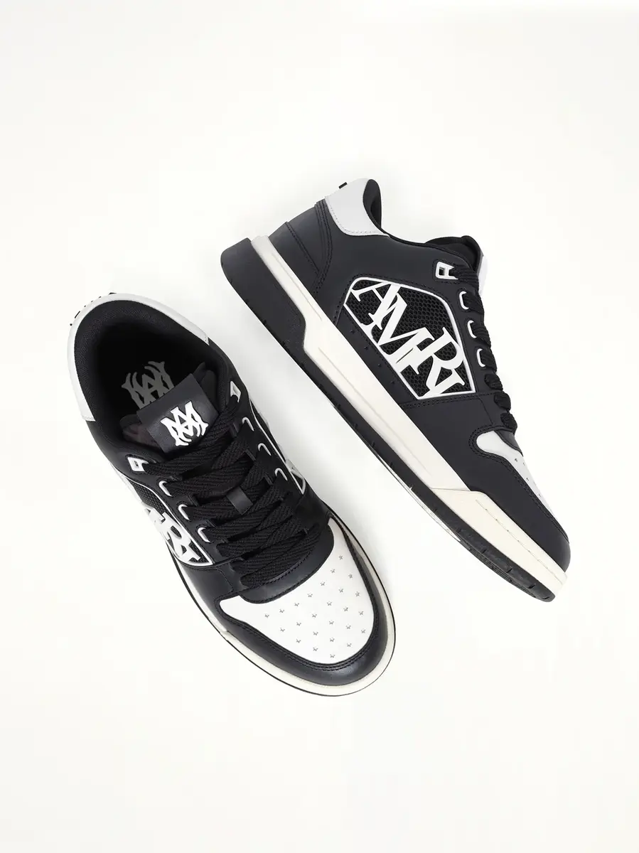 AMIRI Classic Low Sneaker in Black/white | Thumbnail 4