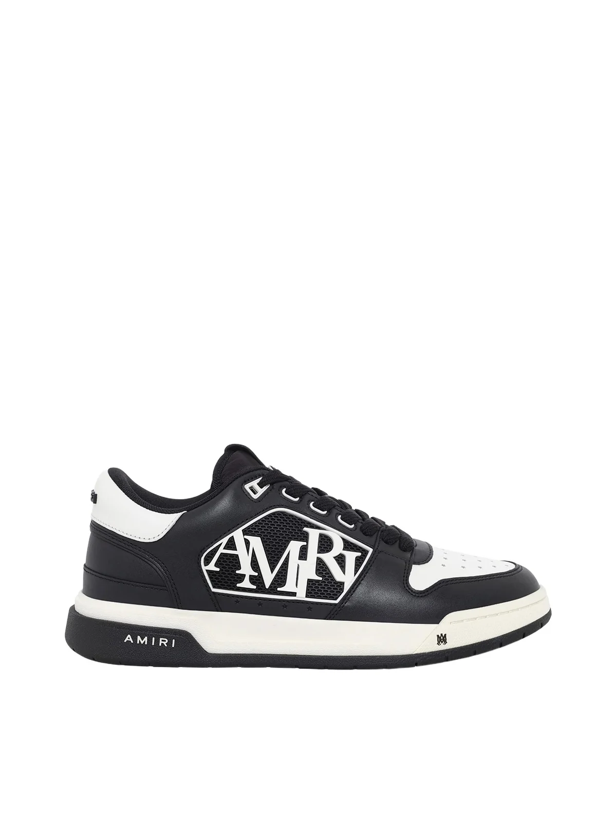 AMIRI Classic Low Sneaker in Black/white