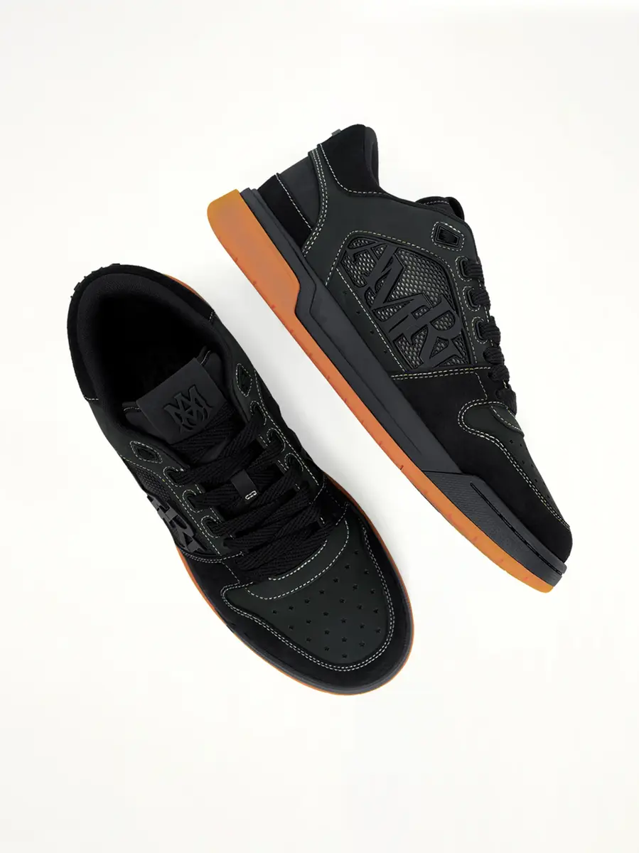 AMIRI Classic Low Sneaker in Black/brown | Thumbnail 4 AMIRI Classic Low Sneaker in Black/brown | Thumbnail 4