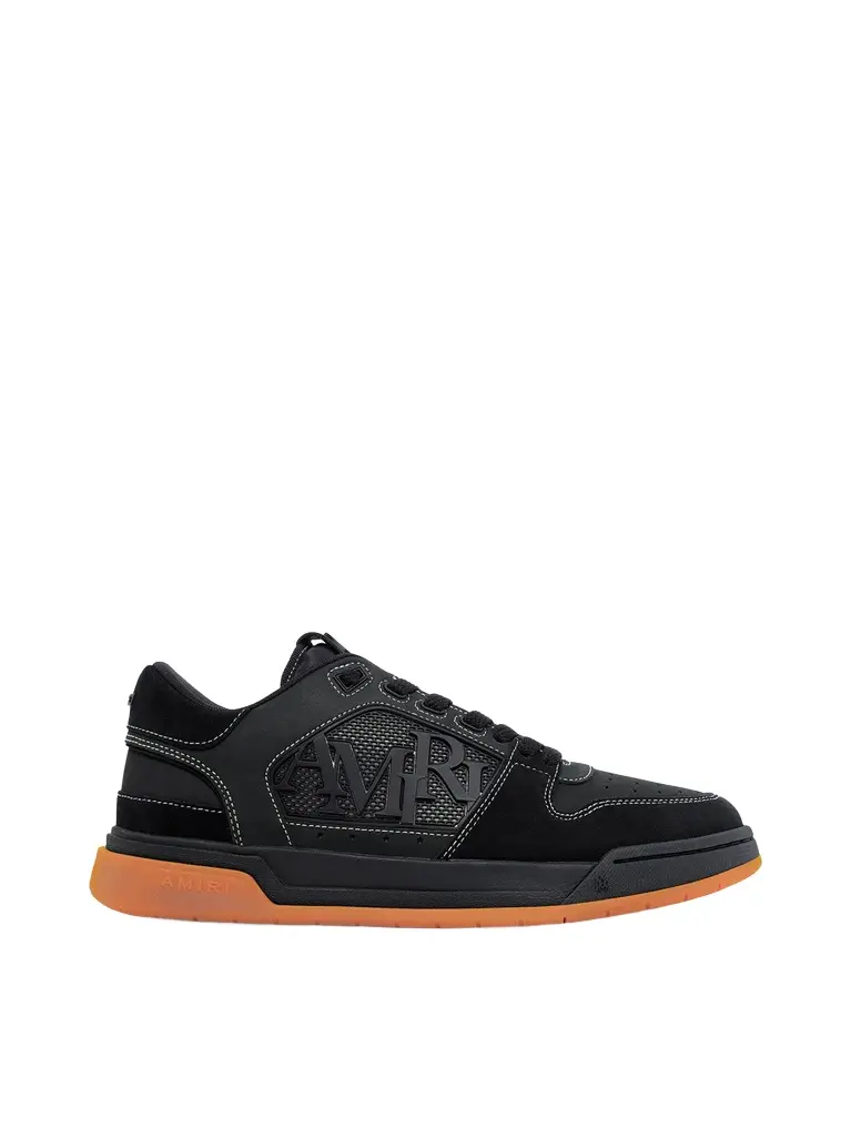 AMIRI Classic Low Sneaker in Black/brown