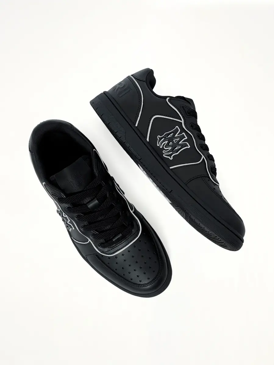 AMIRI Newport Sneaker in Black/black | Thumbnail 4 AMIRI Newport Sneaker in Black/black | Thumbnail 4