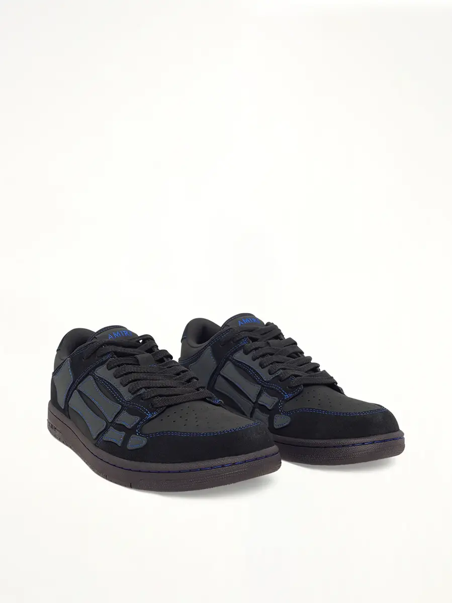 AMIRI Skel Top Contrast Low Sneaker in Black/blue | Thumbnail 2 AMIRI Skel Top Contrast Low Sneaker in Black/blue | Thumbnail 2