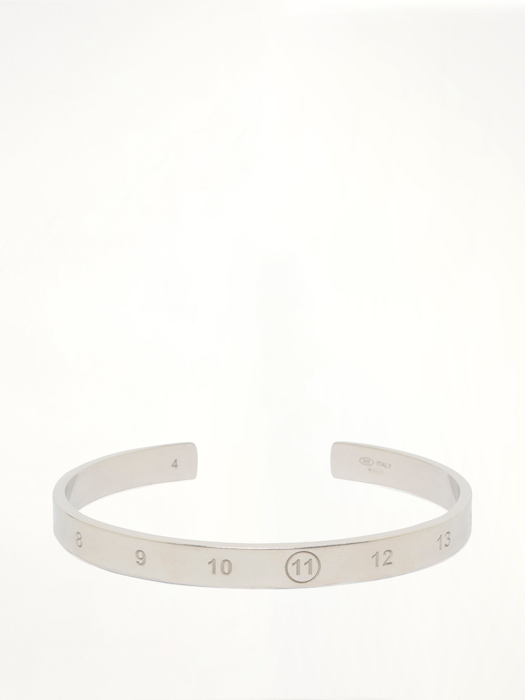 Number Reference Cuff 6.5mm in Semi Matt Palladium Number Reference Cuff 6.5mm in Semi Matt Palladium