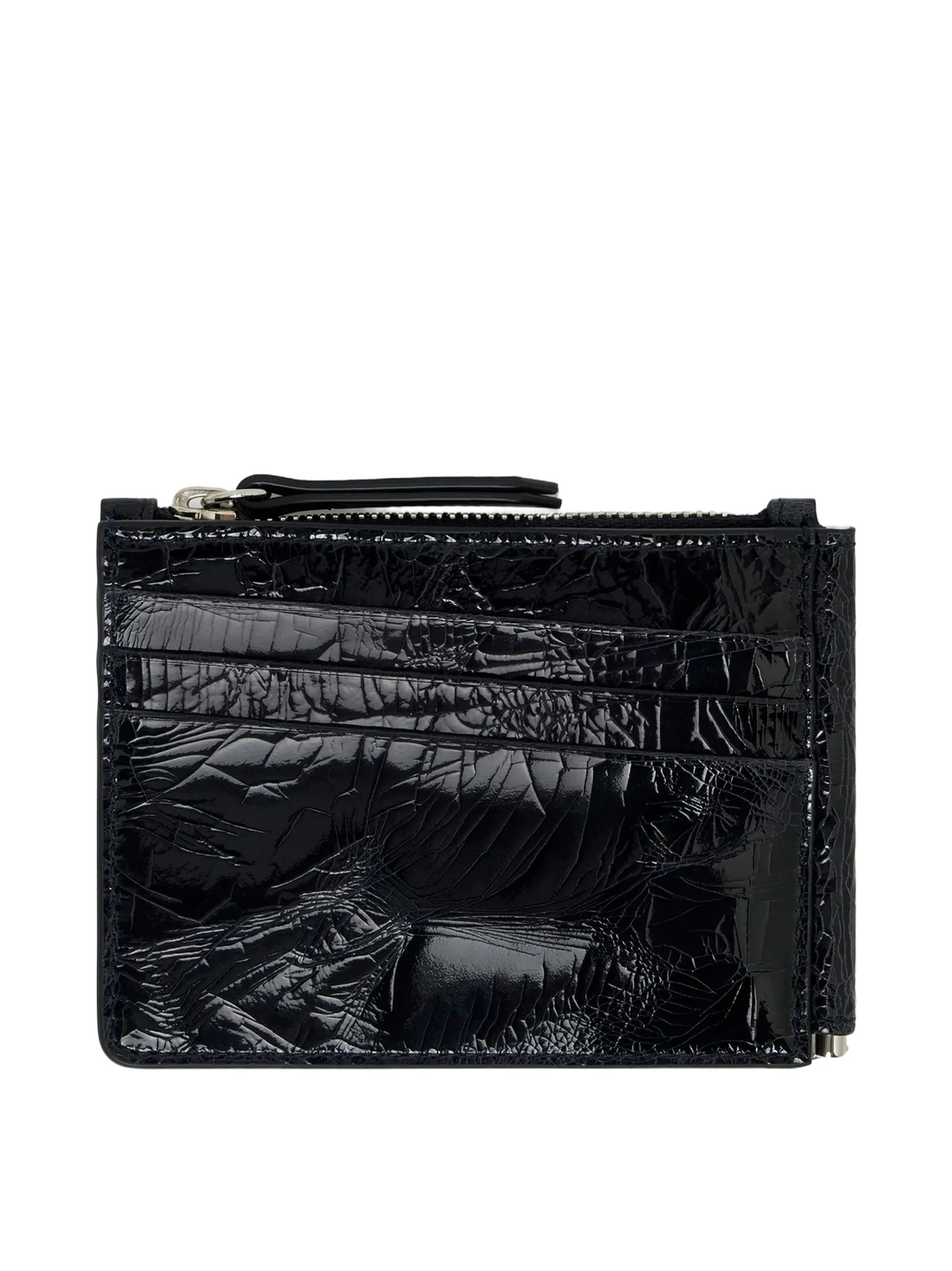 Maison Margiela Wallet Slim 2 Pincer in Dark Navy