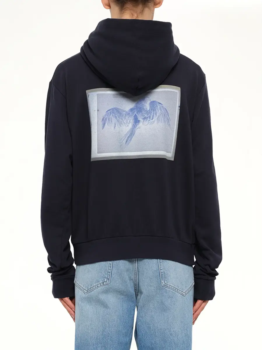 Maison Margiela Bird Print Regular Hoodie | Thumbnail 5 Maison Margiela Bird Print Regular Hoodie | Thumbnail 5