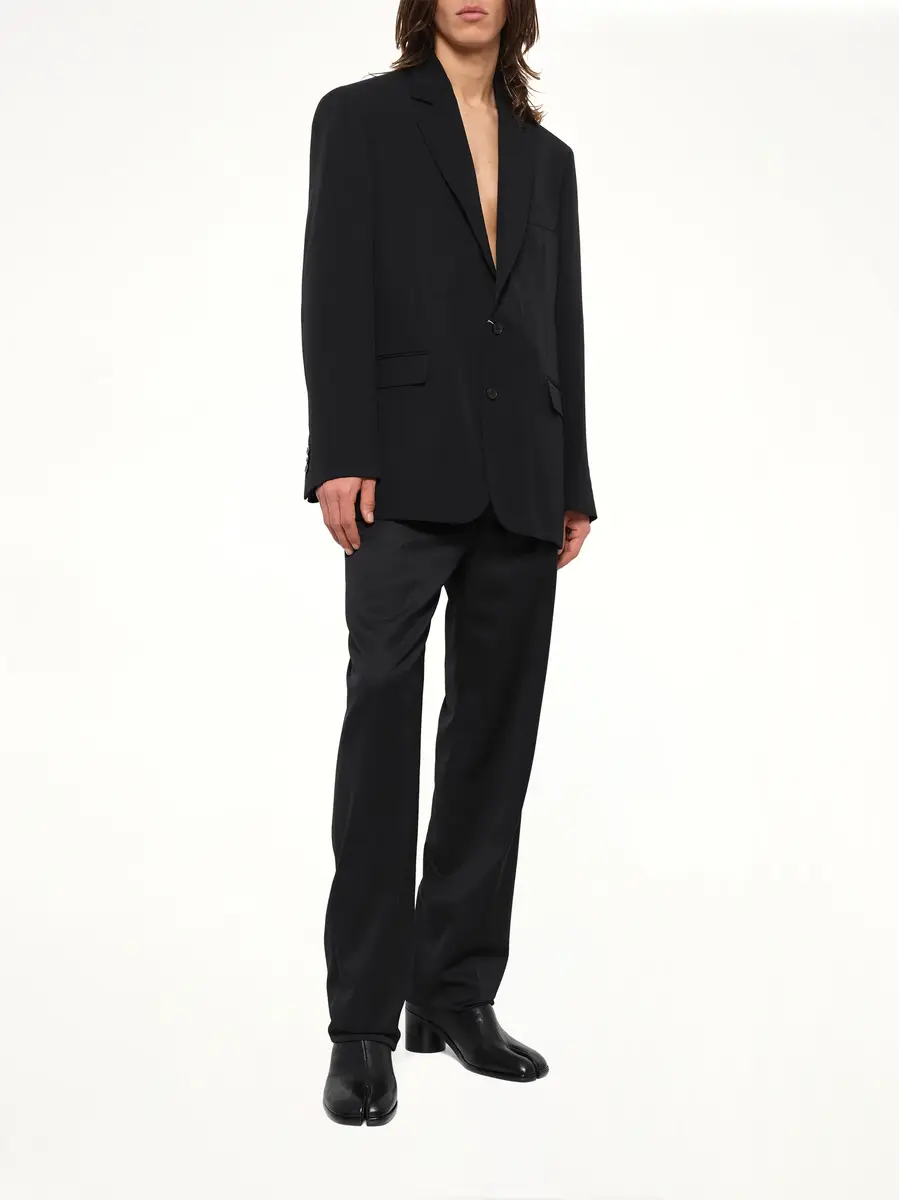 Maison Margiela Foldable Collar Blazer | Thumbnail 4 Maison Margiela Foldable Collar Blazer | Thumbnail 4
