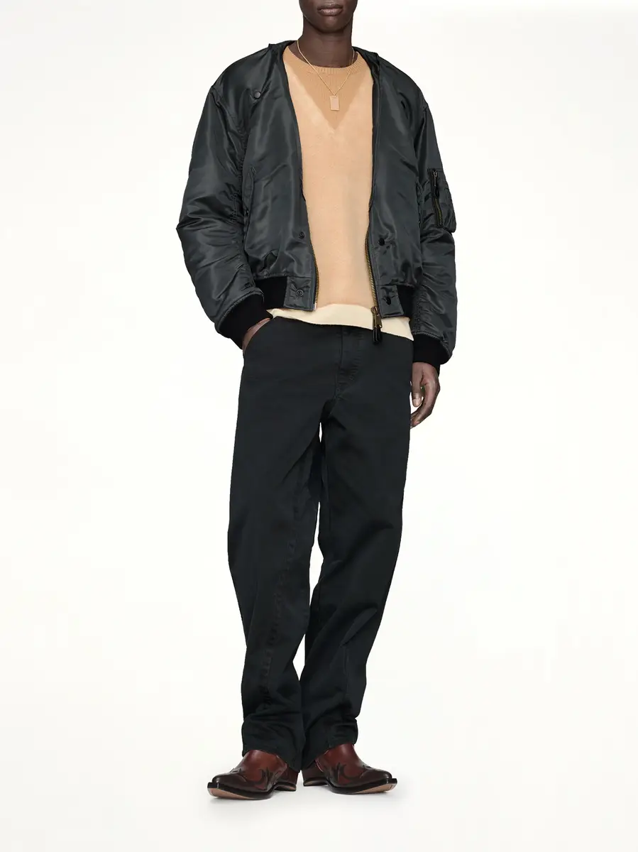 Maison Margiela Reversible Bomber in Dark Grey | Thumbnail 4 Maison Margiela Reversible Bomber in Dark Grey | Thumbnail 4