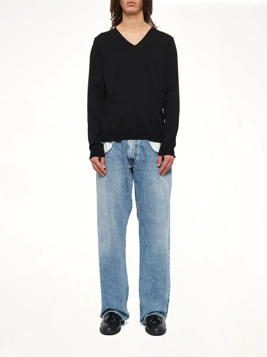 Maison Margiela V-neck Knit Sweater | Thumbnail 7 Maison Margiela V-neck Knit Sweater | Thumbnail 7