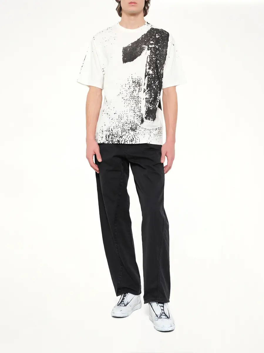 Maison Margiela 10 T-shirt in Off White | Thumbnail 4