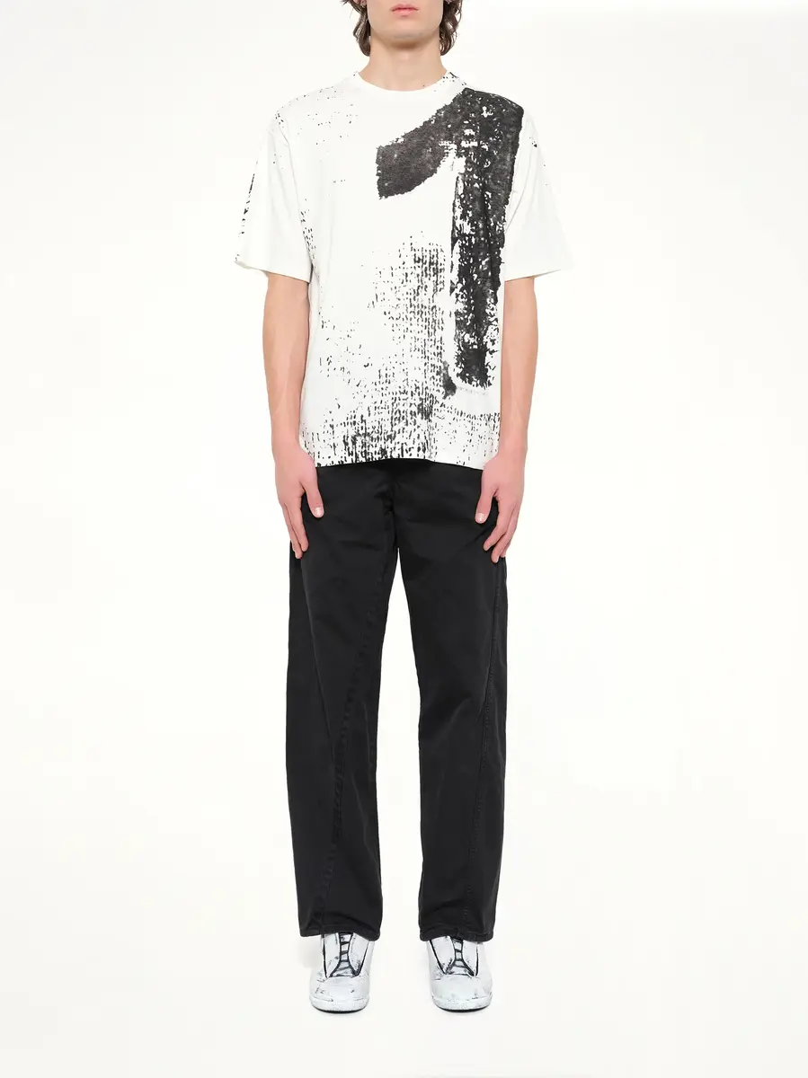 Maison Margiela 10 T-shirt in Off White | Thumbnail 7