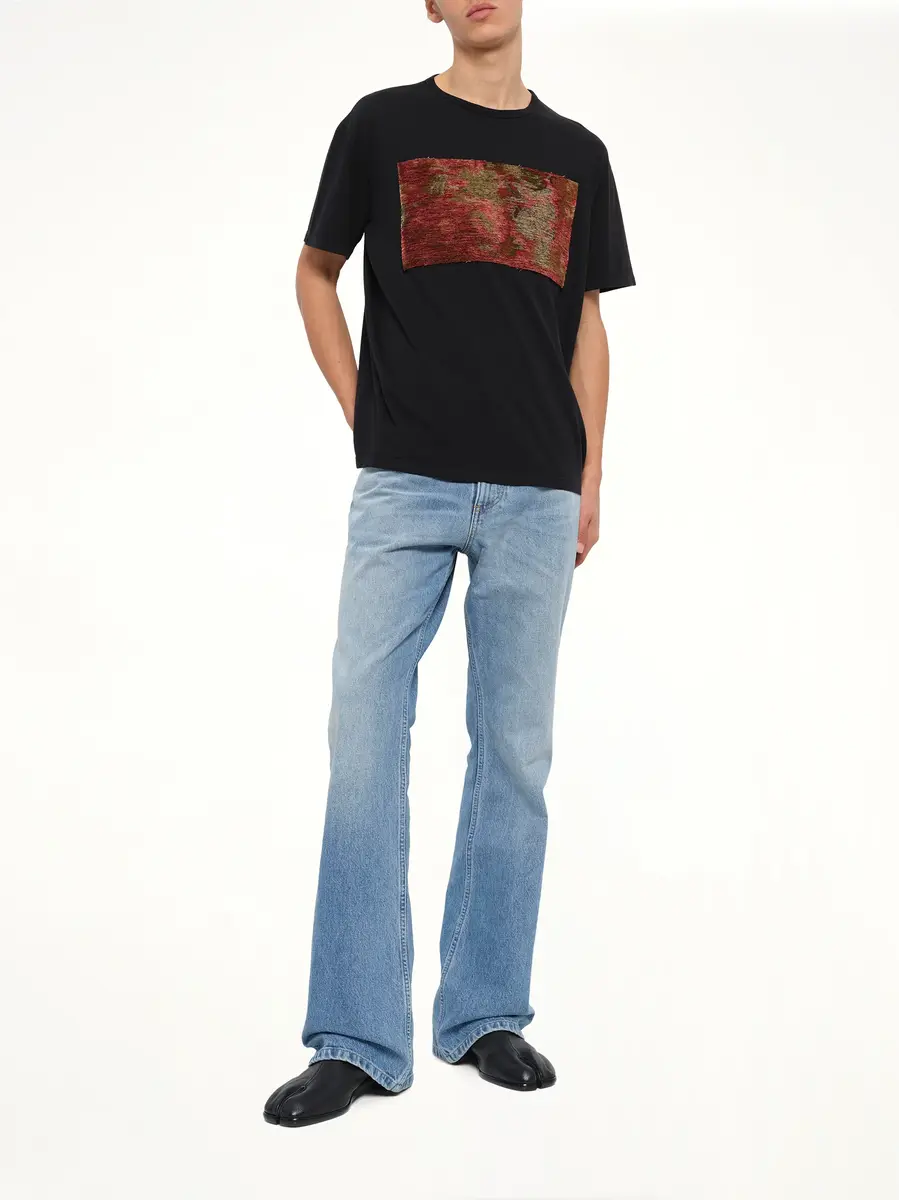Maison Margiela Tapestry Patch T-shirt | Thumbnail 4 Maison Margiela Tapestry Patch T-shirt | Thumbnail 4