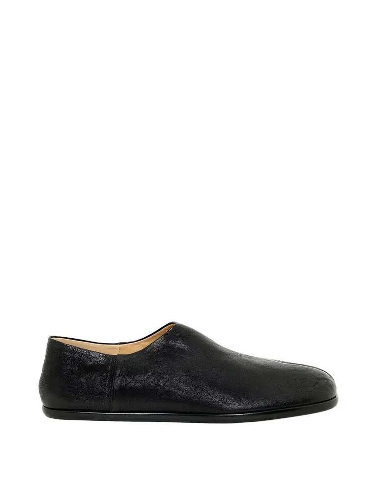 Maison Margiela Tabi Babouche Grain Leather