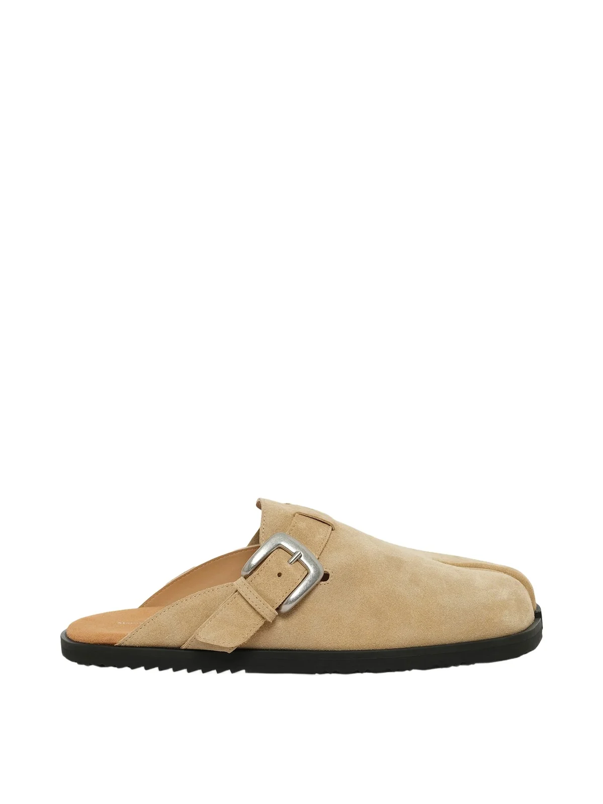 Maison Margiela Tabi Anatomic Mules in Pale Khaki