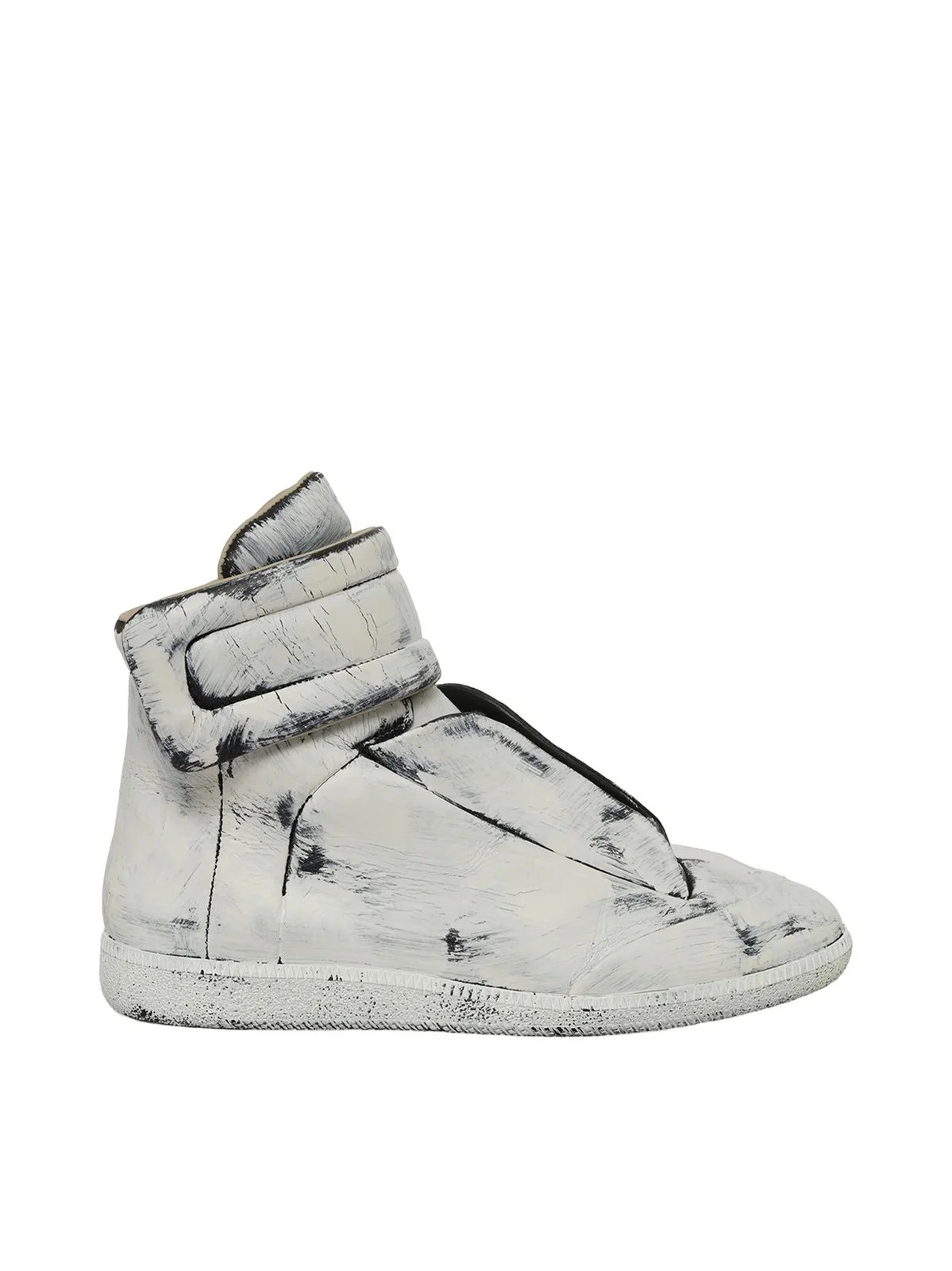 Maison Margiela Future Mid-top Sneaker in Painted White