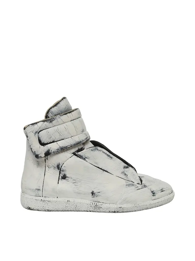 Future Mid-top Sneaker in Painted White