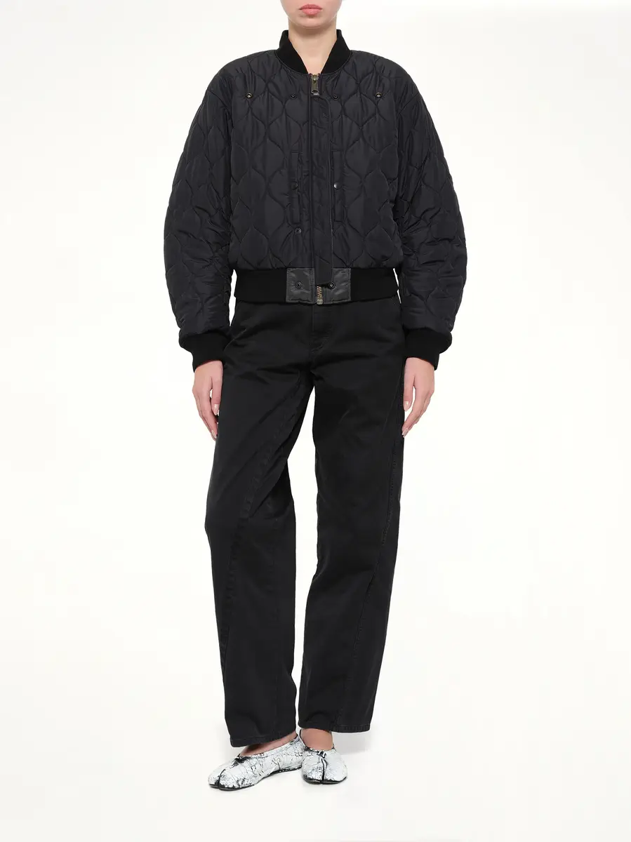 Maison Margiela Reversible Bomber in Dark Grey | Thumbnail 10