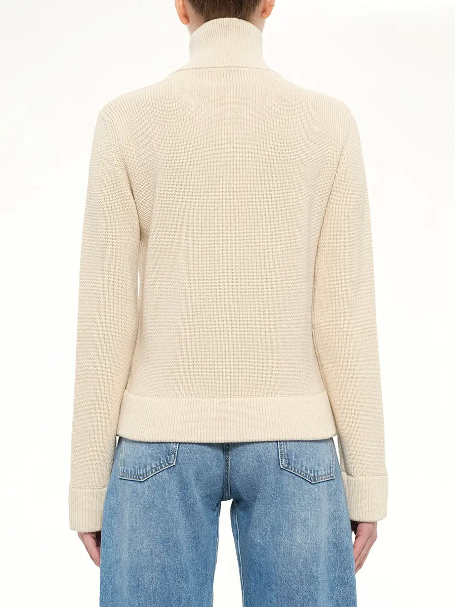 Maison Margiela Cotton Camionneur Longsleeve in Ecru | Thumbnail 5 Maison Margiela Cotton Camionneur Longsleeve in Ecru | Thumbnail 5