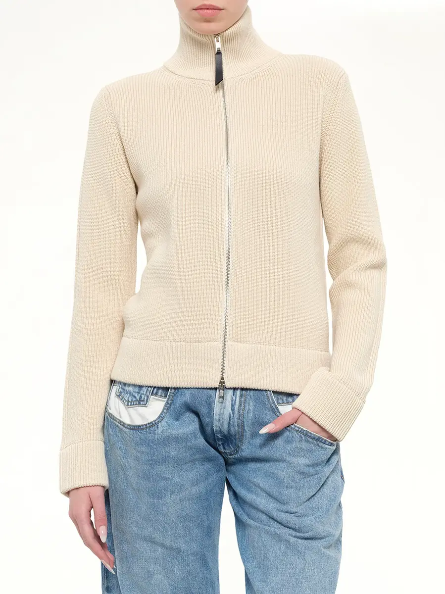 Maison Margiela Cotton Camionneur Longsleeve in Ecru | Thumbnail 6 Maison Margiela Cotton Camionneur Longsleeve in Ecru | Thumbnail 6