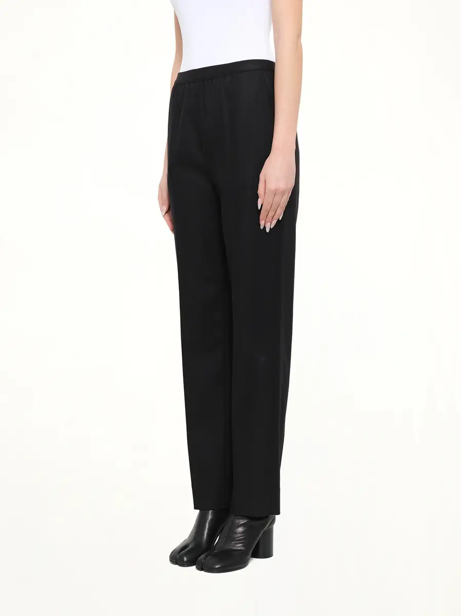 Maison Margiela Minimal Elastic Waistband Trousers | Thumbnail 3 Maison Margiela Minimal Elastic Waistband Trousers | Thumbnail 3