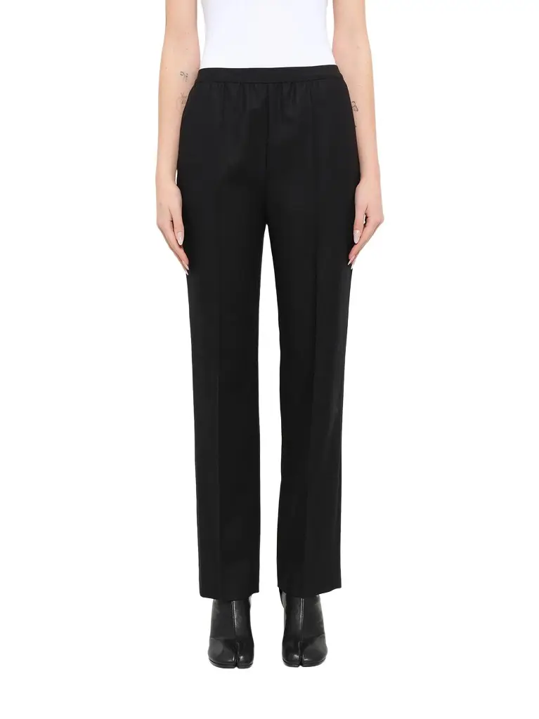 Minimal Elastic Waistband Trousers Minimal Elastic Waistband Trousers
