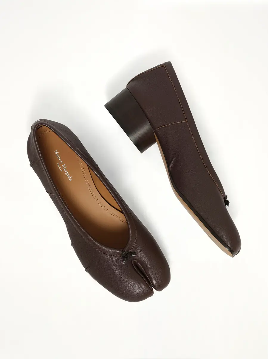 Maison Margiela Tabi Ballerina 3cm in Moka | Thumbnail 4 Maison Margiela Tabi Ballerina 3cm in Moka | Thumbnail 4