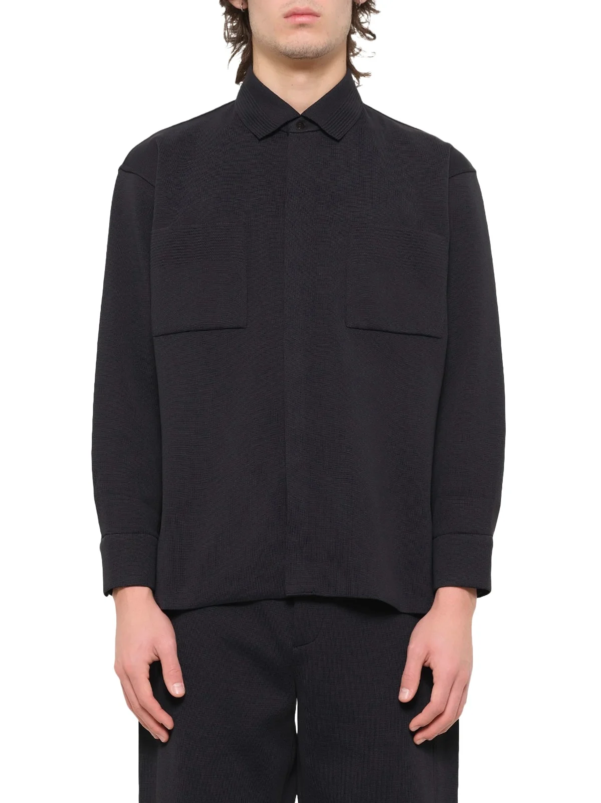 CFCL Soft Milan Covered Placket Shirt