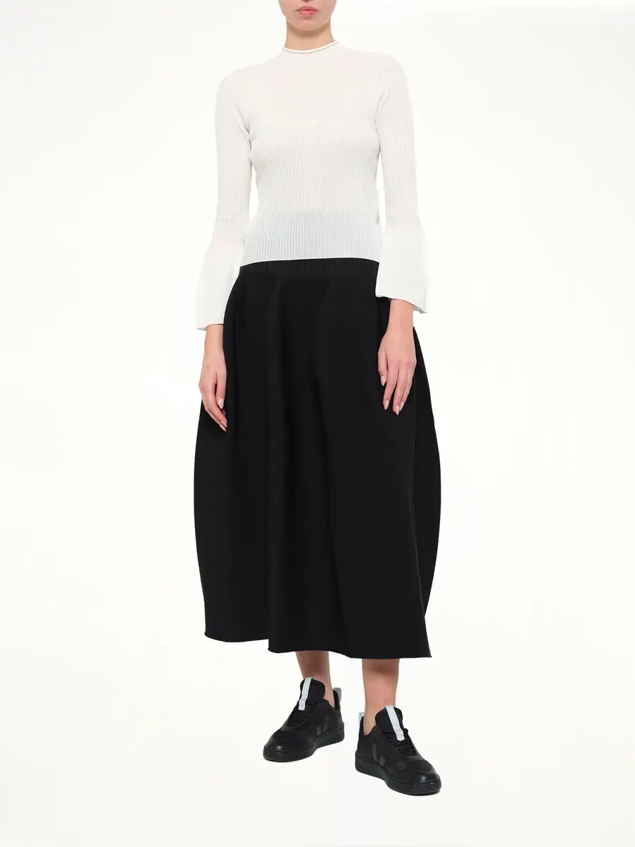 CFCL Soft Portrait Long Bell Sleeve Top | Thumbnail 4 CFCL Soft Portrait Long Bell Sleeve Top | Thumbnail 4