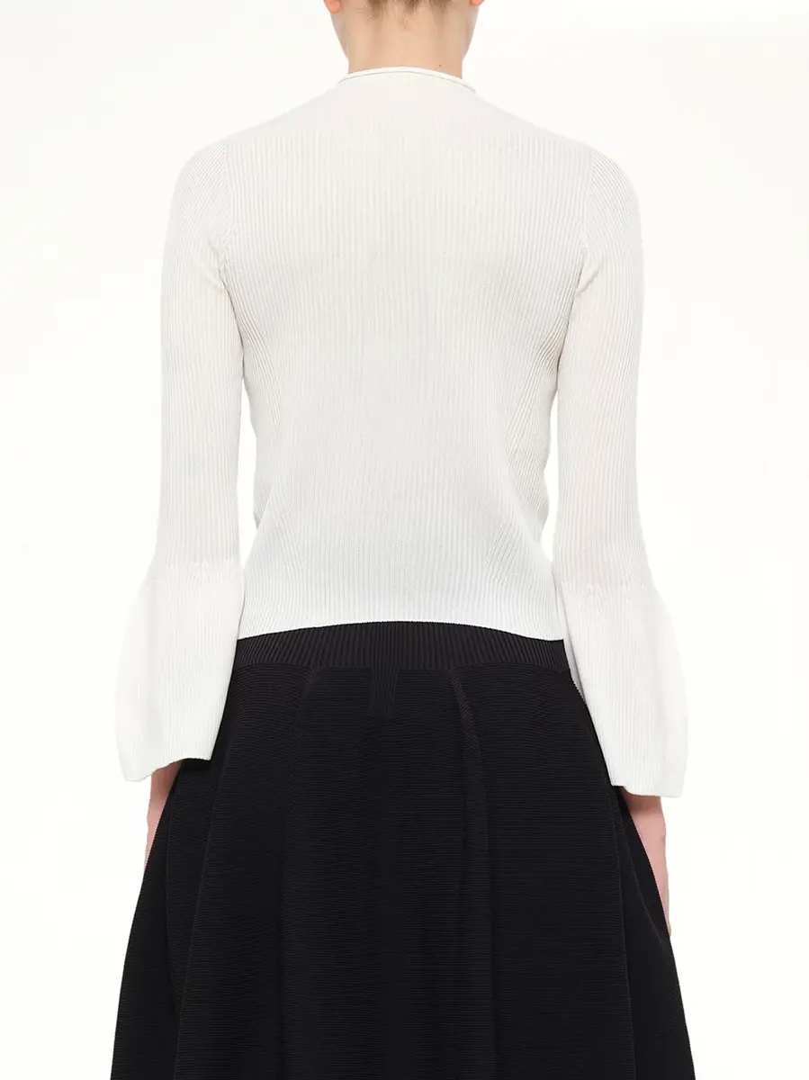 CFCL Soft Portrait Long Bell Sleeve Top | Thumbnail 5 CFCL Soft Portrait Long Bell Sleeve Top | Thumbnail 5