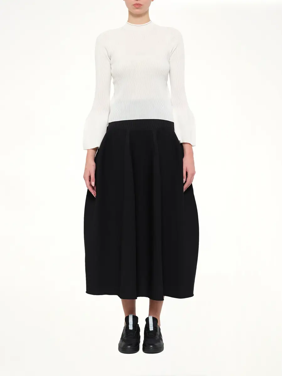 CFCL Soft Portrait Long Bell Sleeve Top | Thumbnail 7 CFCL Soft Portrait Long Bell Sleeve Top | Thumbnail 7
