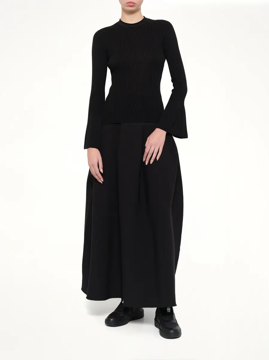 CFCL Soft Portrait Long Bell Sleeve Top | Thumbnail 4 CFCL Soft Portrait Long Bell Sleeve Top | Thumbnail 4