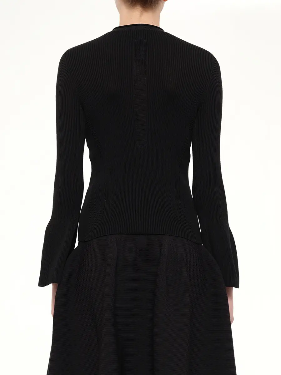 CFCL Soft Portrait Long Bell Sleeve Top | Thumbnail 5 CFCL Soft Portrait Long Bell Sleeve Top | Thumbnail 5