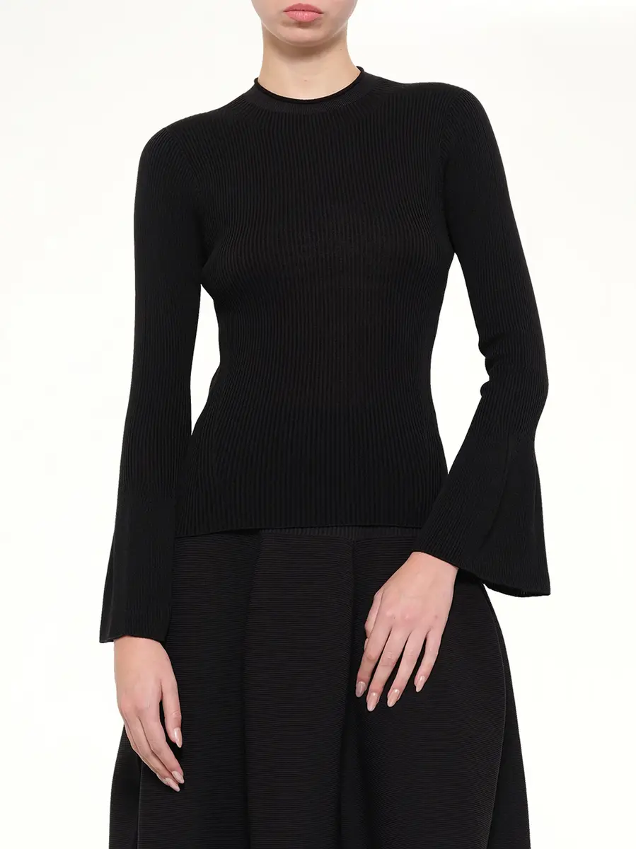 CFCL Soft Portrait Long Bell Sleeve Top | Thumbnail 6 CFCL Soft Portrait Long Bell Sleeve Top | Thumbnail 6